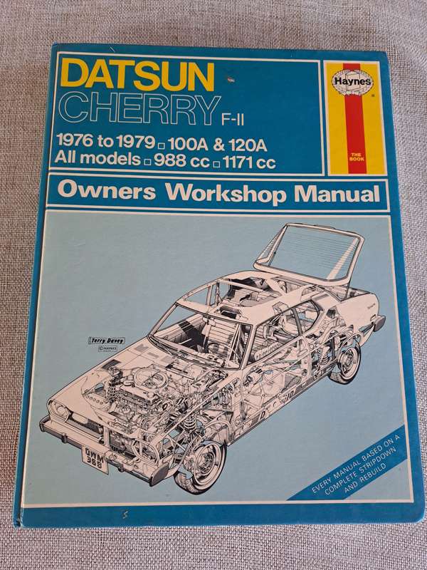 Datsun Cherry F-II Owners Workshop Manual 1976 to 1979 - Haynes
