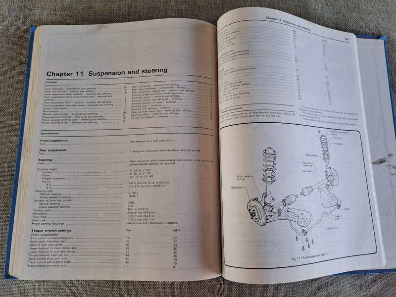 Nissan / Datsun Sunny Owners Workshop Manual 1982 to 1986 - Haynes