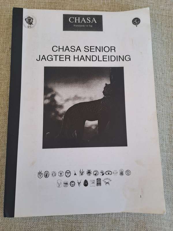 CHASA Senior Jagter Handleiding / CHASA Senior Hunters Manual