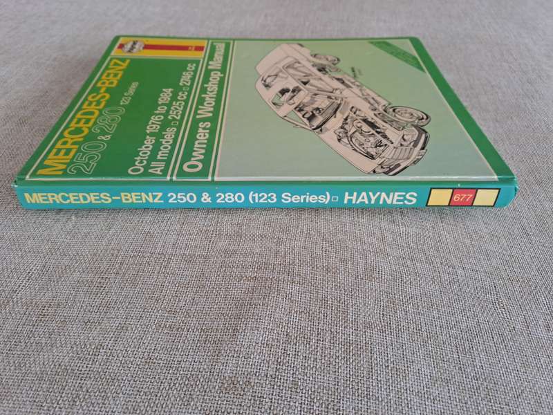 Mercedes-Benz 250 & 280 (123 series) Owners Workshop Manual 1976 to 1984 - Haynes