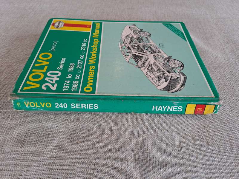 Volvo 240 Series Petrol Owners Workshop Manual 1974 to 1988 - Haynes