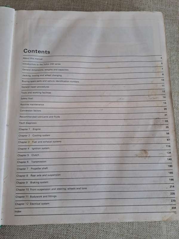 Volvo 240 Series Petrol Owners Workshop Manual 1974 to 1988 - Haynes