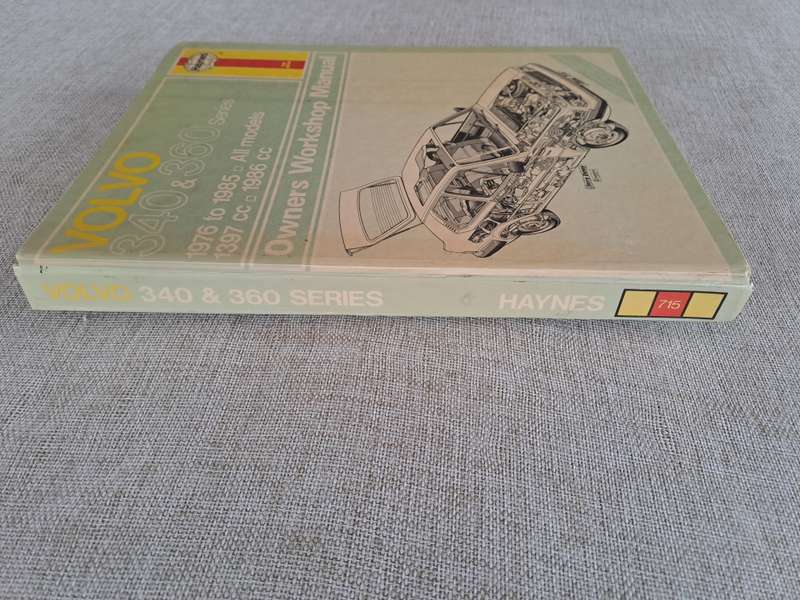 Volvo 340 & 360 Series Owners Workshop Manual 1976 to 1985 - Haynes