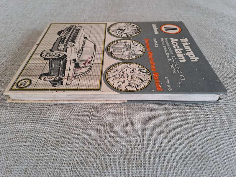 Triumph Acclaim Owners Workshop Manual 1981 to 1983 - Autobooks