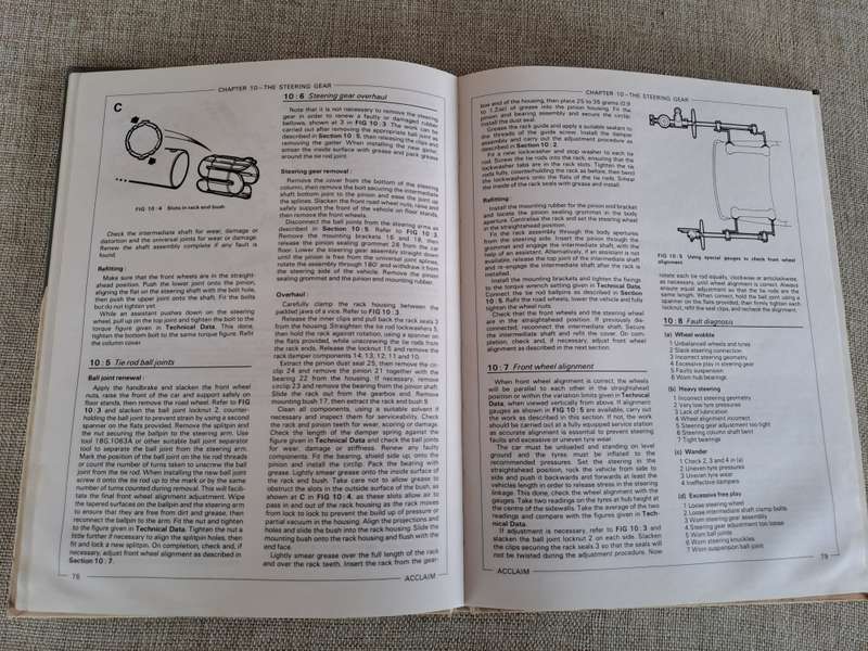Triumph Acclaim Owners Workshop Manual 1981 to 1983 - Autobooks
