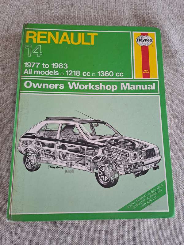 Renault 14 Owners Workshop Manual 1977 to 1983 - Haynes