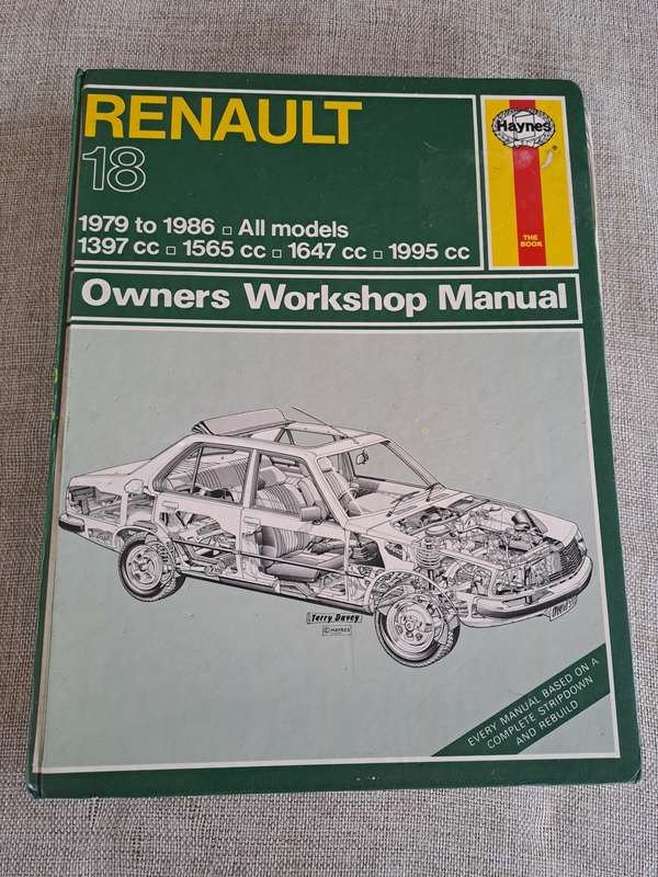 Renault 18 Owners Workshop Manual 1979 to 1986 - Haynes