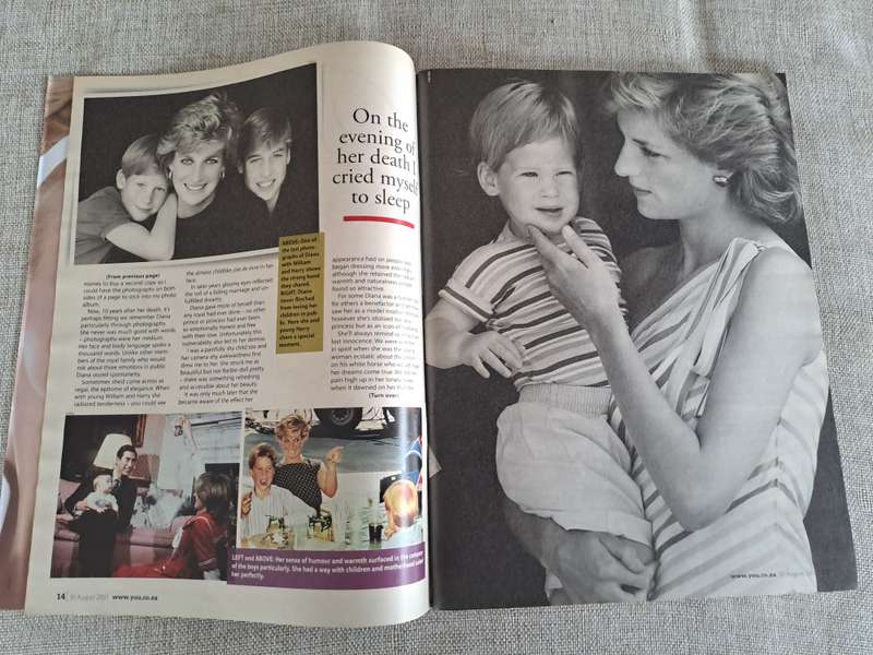 YOU magazine 30 August 2007 - Diana Remebered