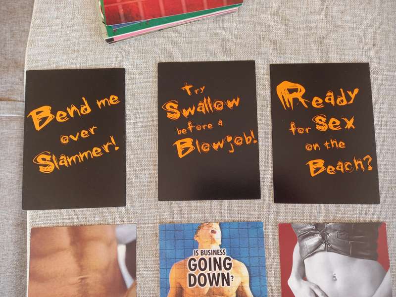 Night Club "90s" advertising postcards x 17
