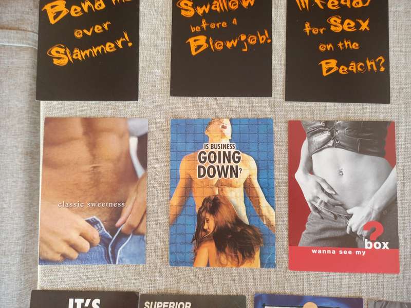Night Club "90s" advertising postcards x 17