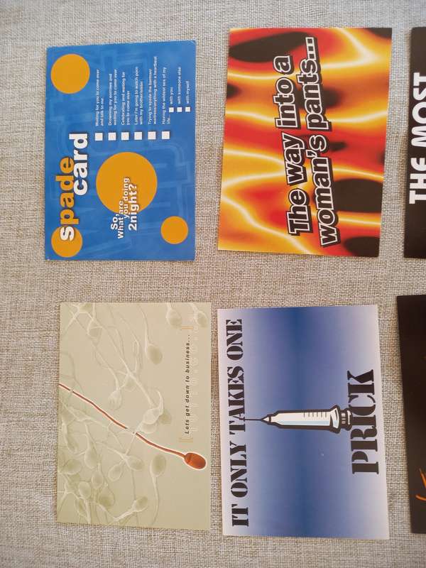 Night Club "90s" advertising postcards x 17