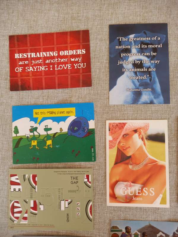 Night club and other advertising postcards from the 90s x 17 #2