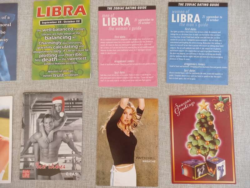 Night club and other advertising postcards from the 90s x 17 #2