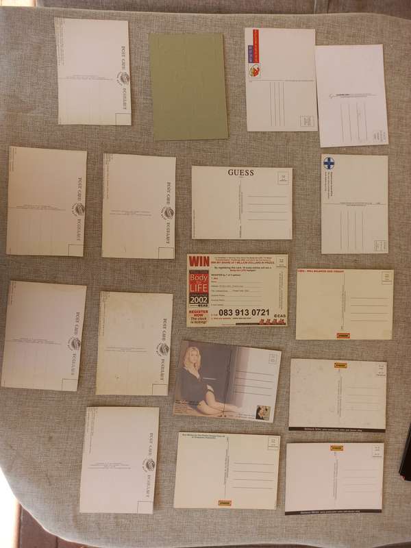 Night club and other advertising postcards from the 90s x 17 #2