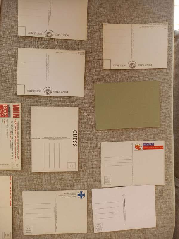 Night club and other advertising postcards from the 90s x 17 #2