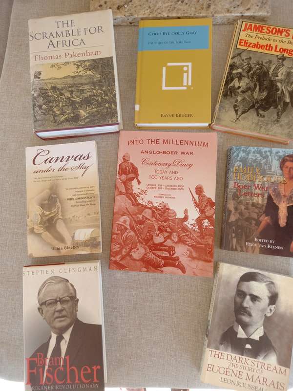 Boer War and related period books x 8