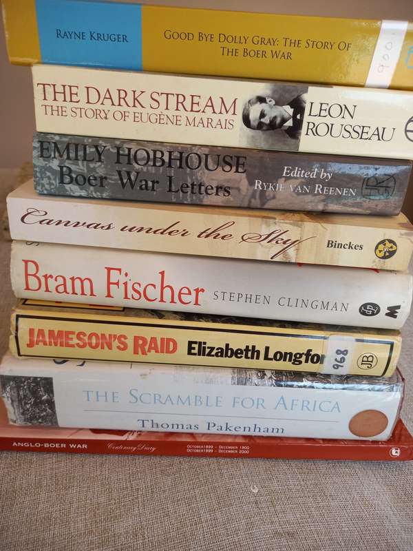 Boer War and related period books x 8