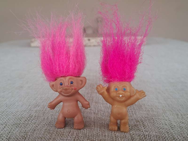 Troll dolls Vintage  x 2