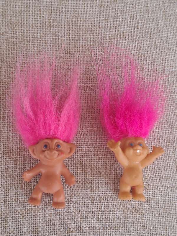 Troll dolls Vintage  x 2