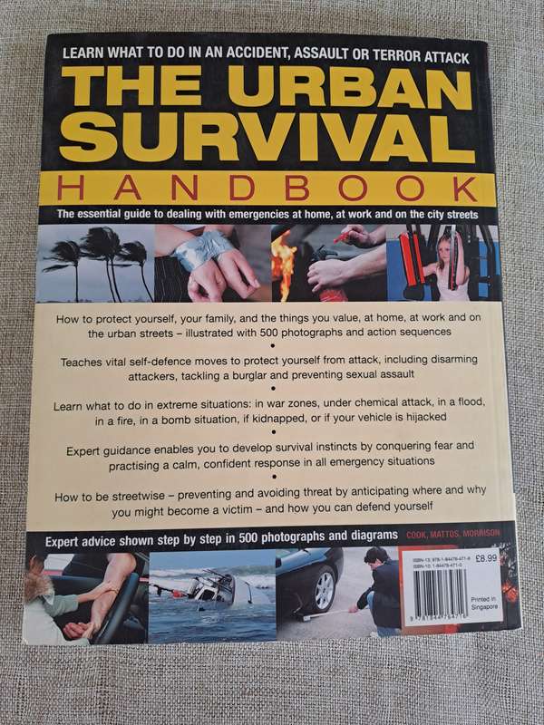 The Urban Survival Handbook: Learn what to do in an Accident, Assault or Terror Attack