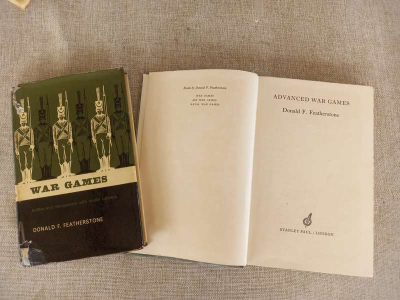 War Games / Advanced War Games - 2 books - Donald Featherstone