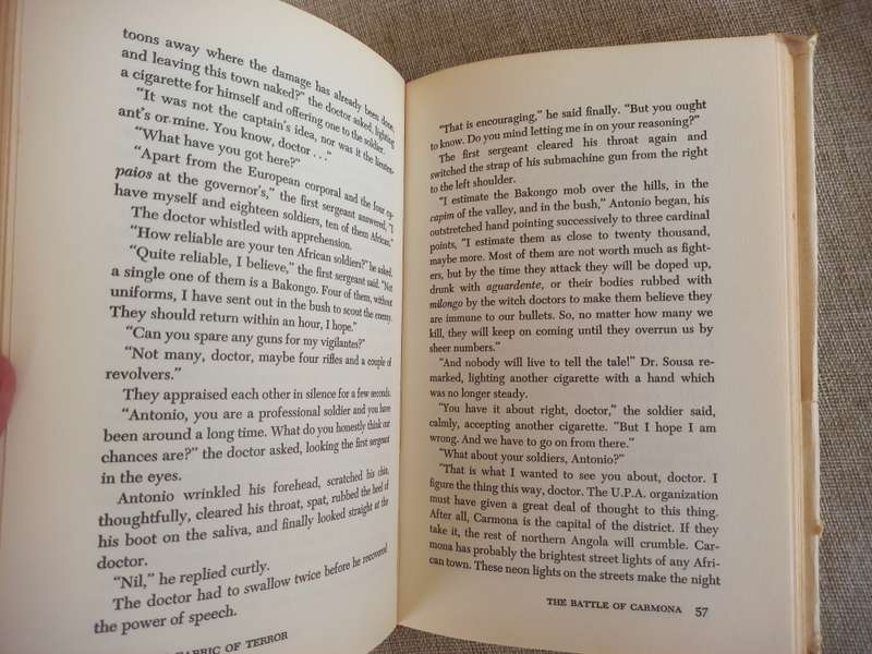 The Fabric of Terror,: Three days in Angola - Bernardo Teixeira