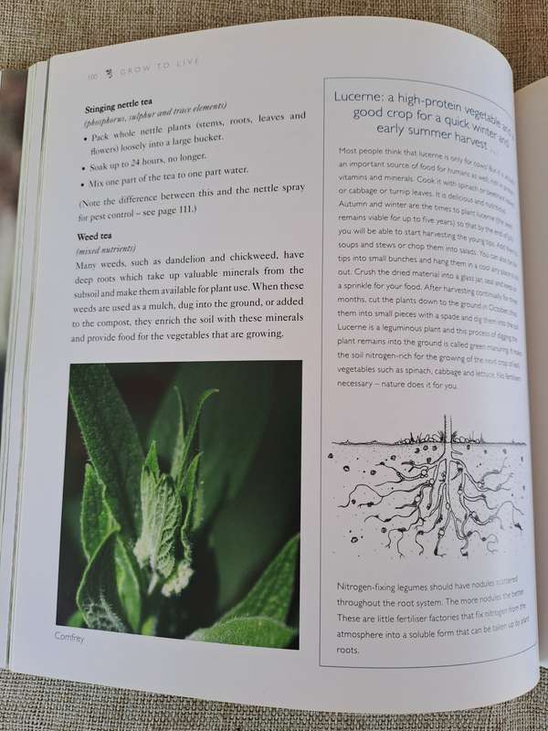 Grow to Live: A simple guide to growing your own good, clean food - Pat Featherstone