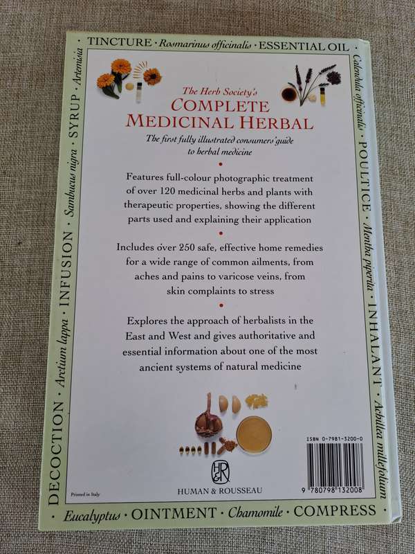 The Herb Societys Complete Medicinal Herbal - Penelope Ody