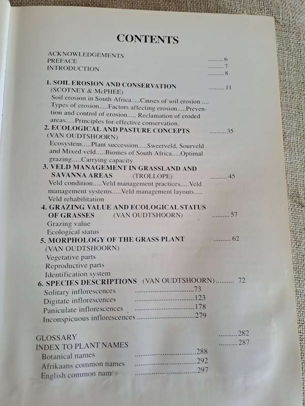 Guide to Grasses of South Africa - Frits van Oudtshoorn