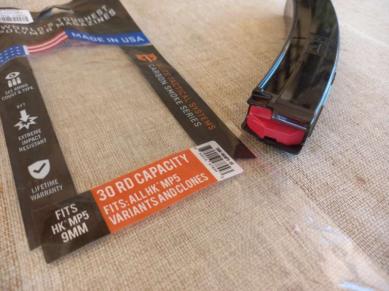 ETS Elite Tactical Systems  Heckler and Koch MP5 30rd 9mm magazine