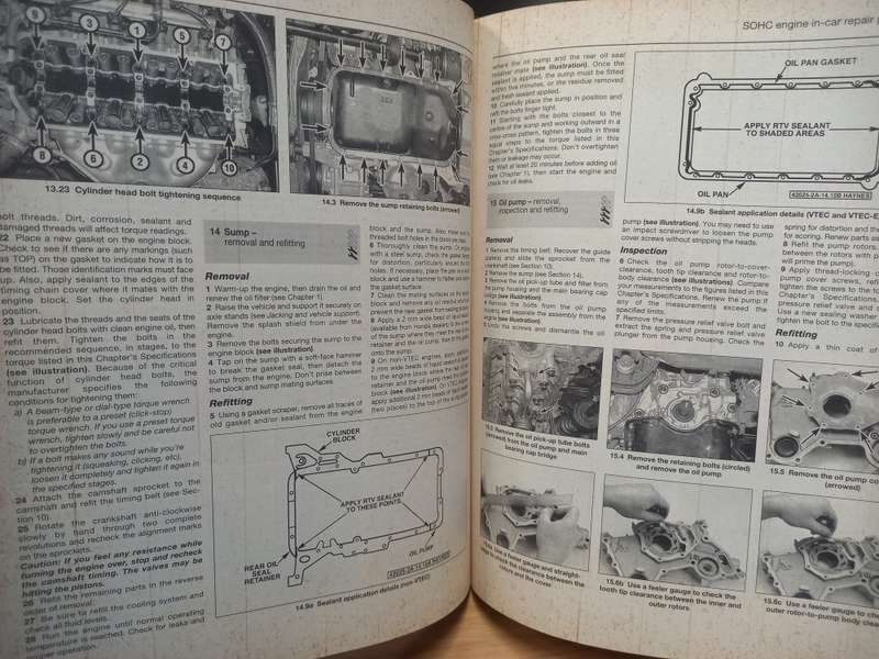 Honda Civic - March 95 - 2000 Petrol - Haynes Service and Repair Manual