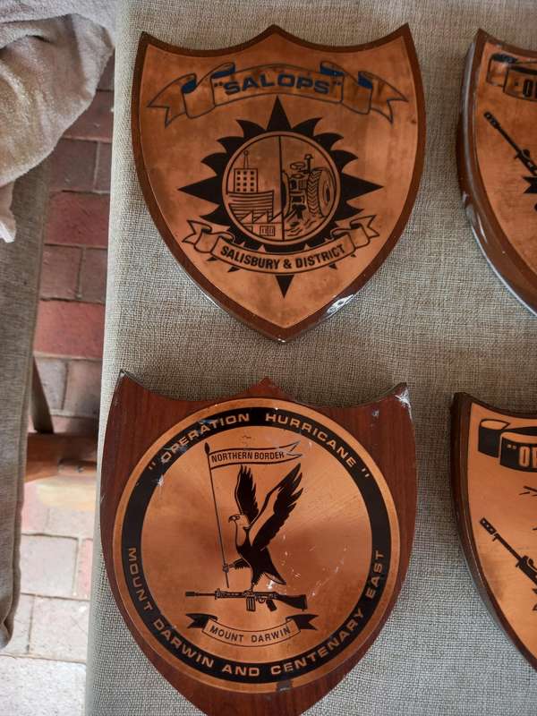 Rhodesian - Operation and other plaques