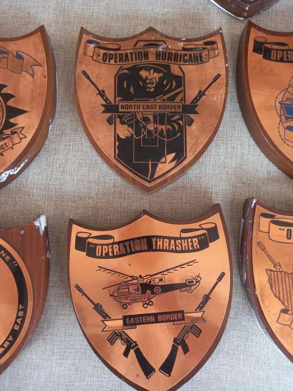 Rhodesian - Operation and other plaques