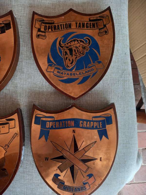 Rhodesian - Operation and other plaques