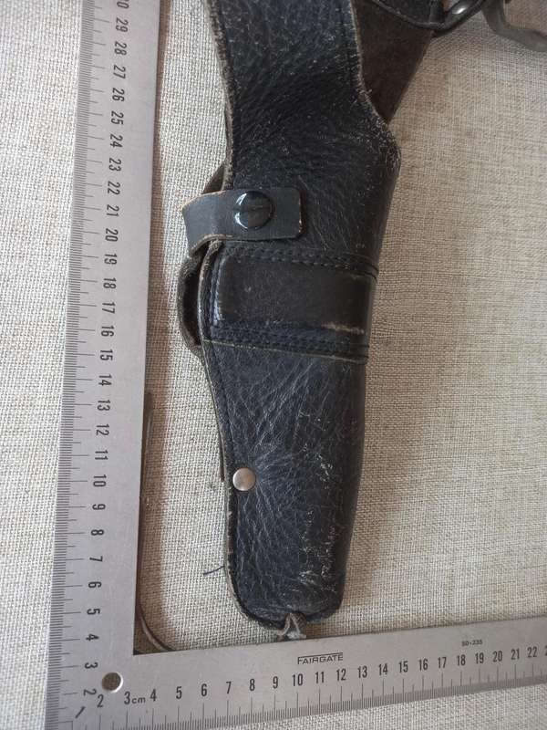 Leather shoulder holster - got it from a BSAP / Selous Scouts member