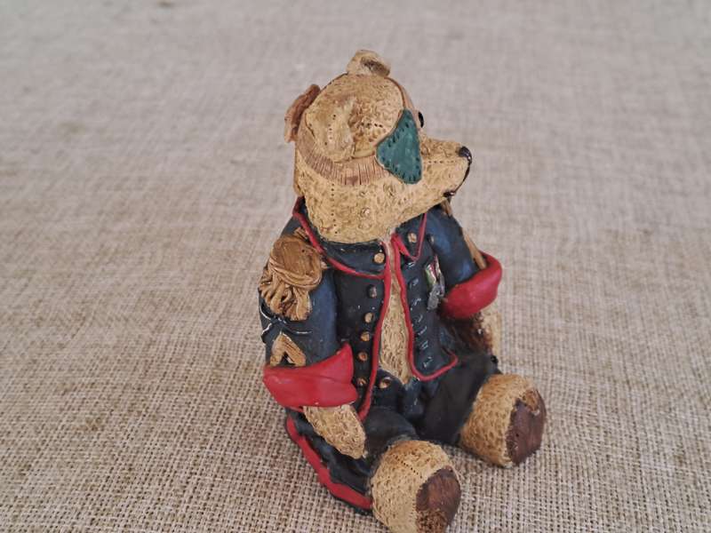 Teddy Bear Captain Arthur Crown - Peter Fagan Colourbox Collection