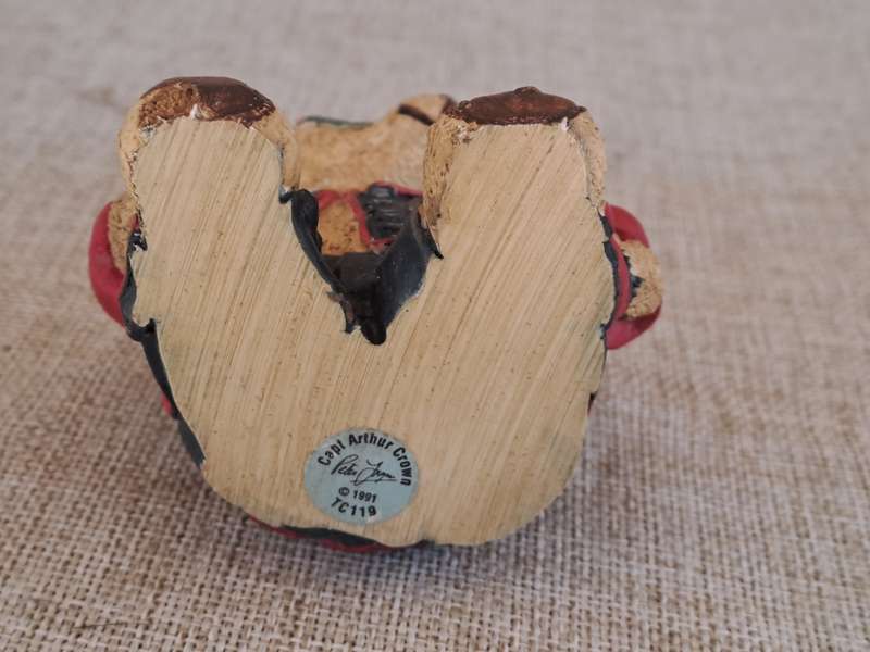Teddy Bear Captain Arthur Crown - Peter Fagan Colourbox Collection