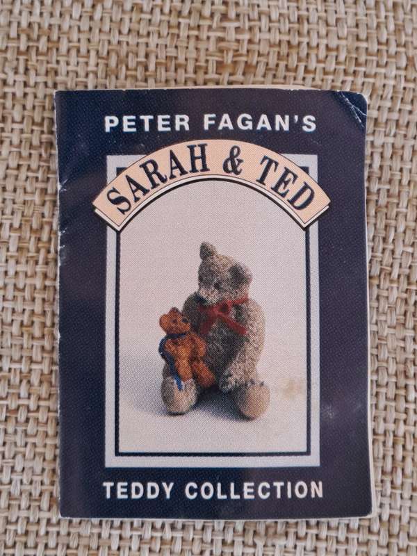 Sarah & Ted - Peter Fagan Colourbox Teddy Collection Miniatures