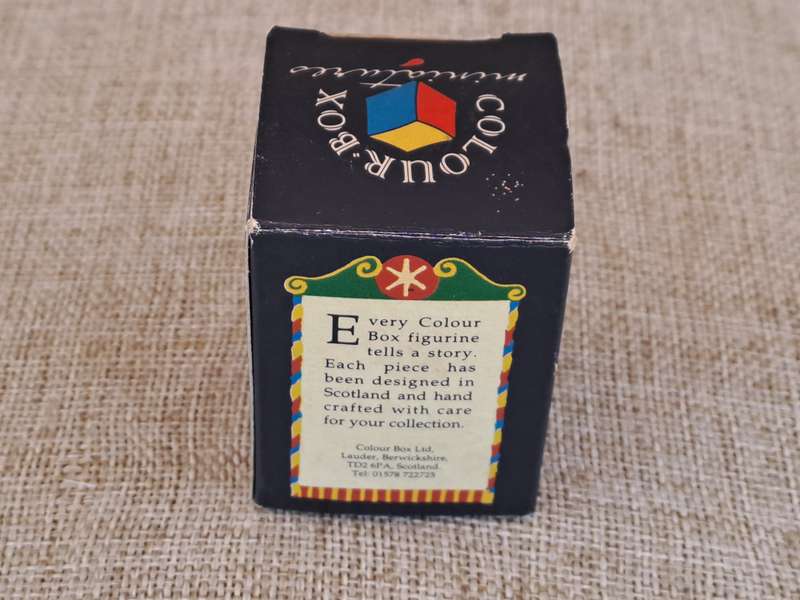 Teeny Ted Red Bear - Peter Fagan Colourbox Teddy Collection Miniatures