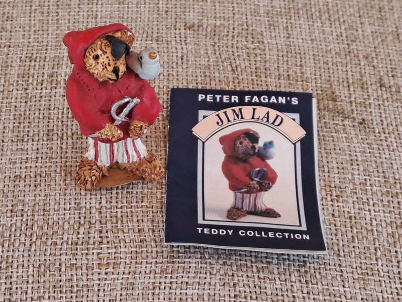 Jim Lad Bear - Peter Fagan Colourbox Teddy Collection Miniatures