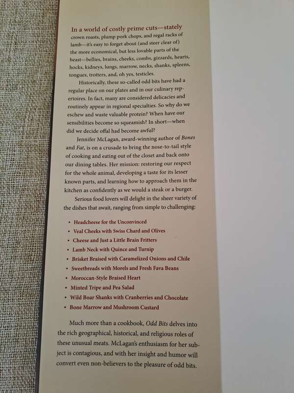 Odd Bits How to cook the rest of the animal  Jennifer McLagan