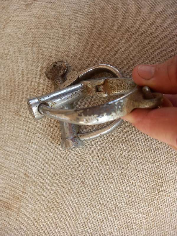British South Africa Police handcuffs