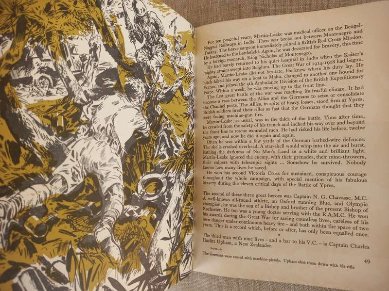 The Boys Book of V.C. Heroes, By Newton Branch, Victoria Cross Recipients, Stories of Bravery, Tale