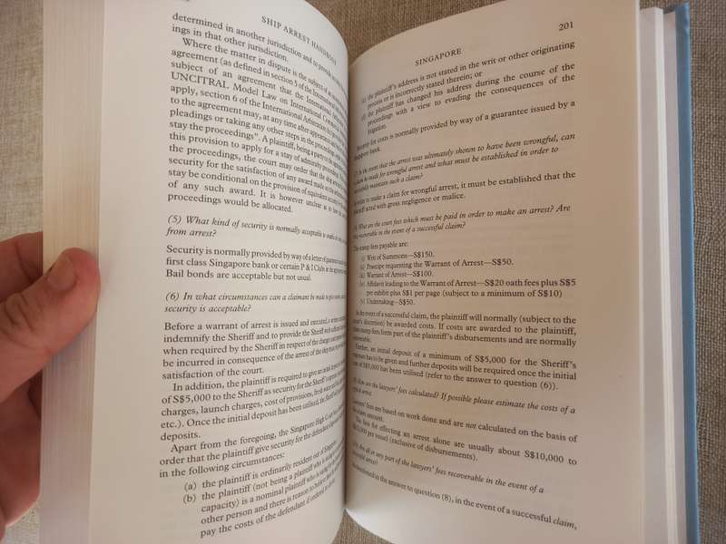 Ship Arrest Handbook - Paul Smith