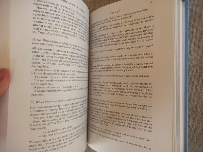 Ship Arrest Handbook - Paul Smith