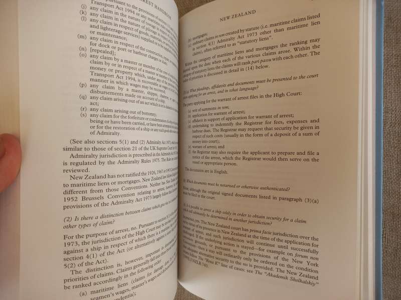 Ship Arrest Handbook - Paul Smith