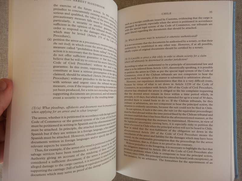 Ship Arrest Handbook - Paul Smith