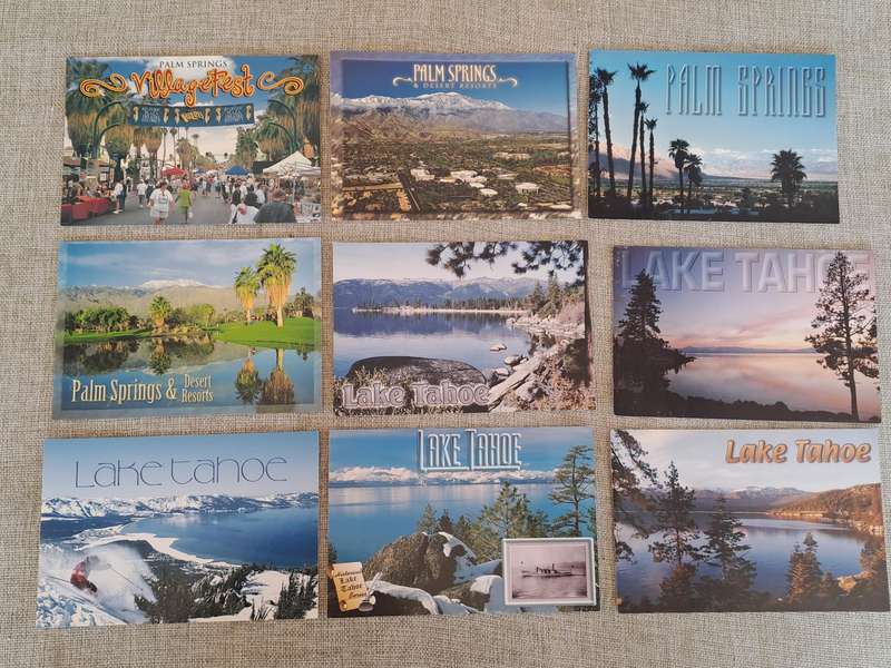 Post Cards USA  Collection of 84 unused Cards