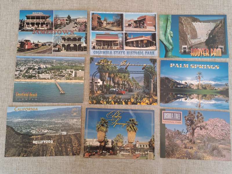 Post Cards USA  Collection of 84 unused Cards
