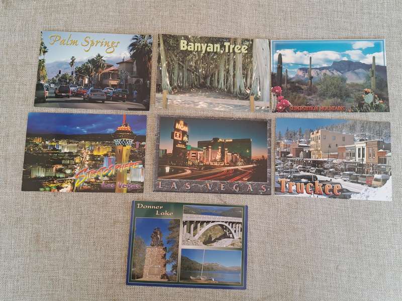Post Cards USA  Collection of 84 unused Cards